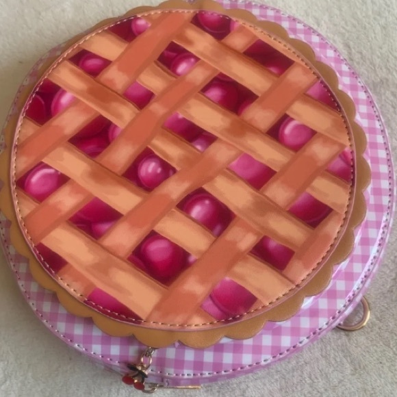 Dolls Kill Handbags - Cherry Pie Shoulder Bag Backpack Purse Crossbody Fruit Bag